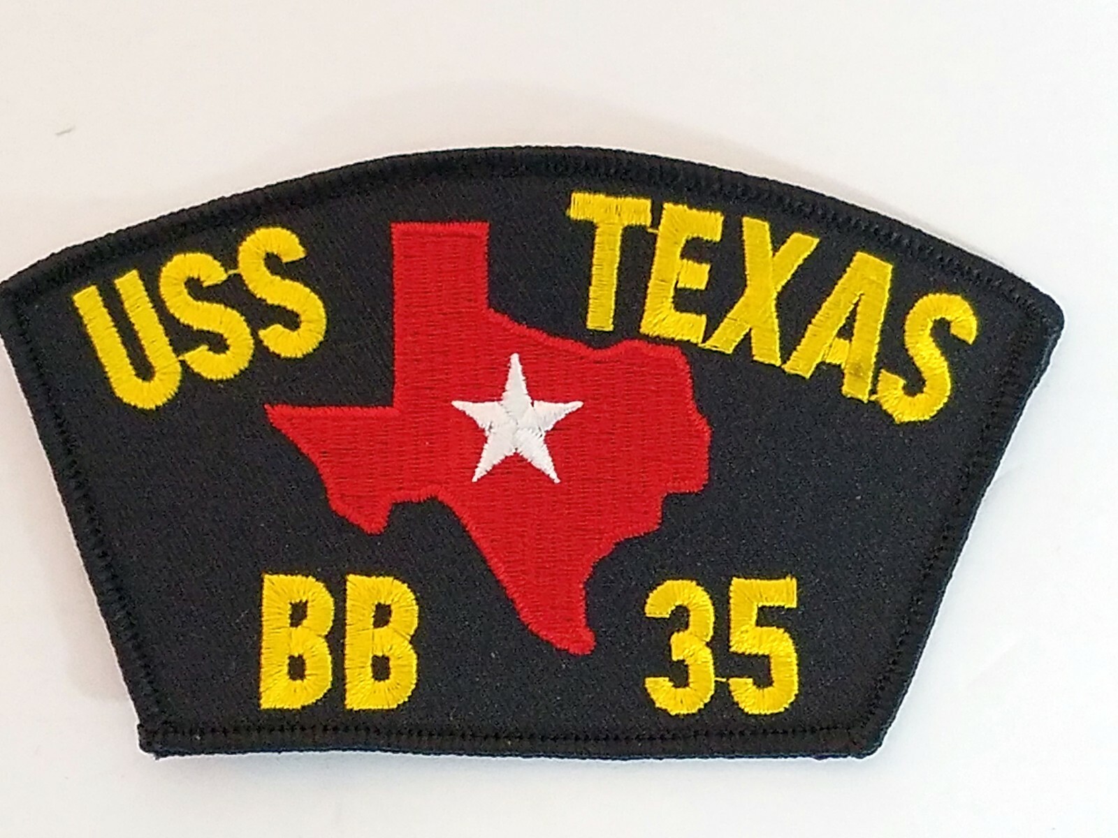 USS Texas BB-35 US Navy Ship Patch Battleship NEW Embroidered