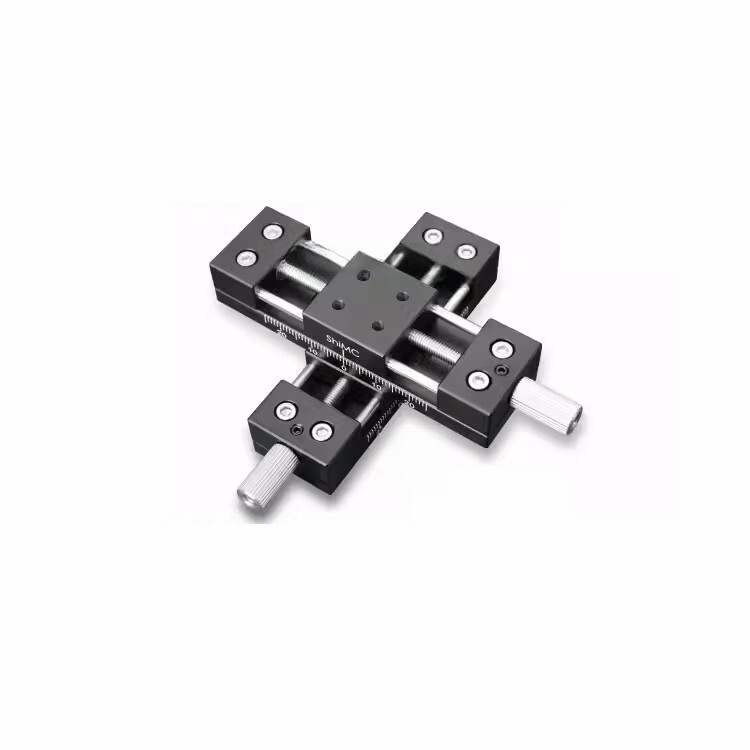 CNC XY-axis small precision manual displacement table DXY25-DB30 Stroke 30X30mm
