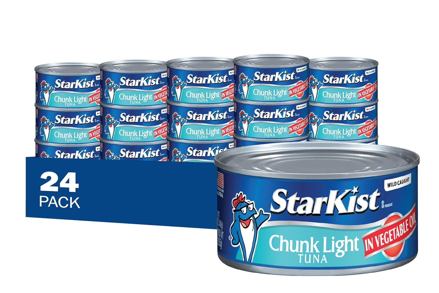 Chunk Light Tuna in Oil - 12 Oz Can (Pack of 24)