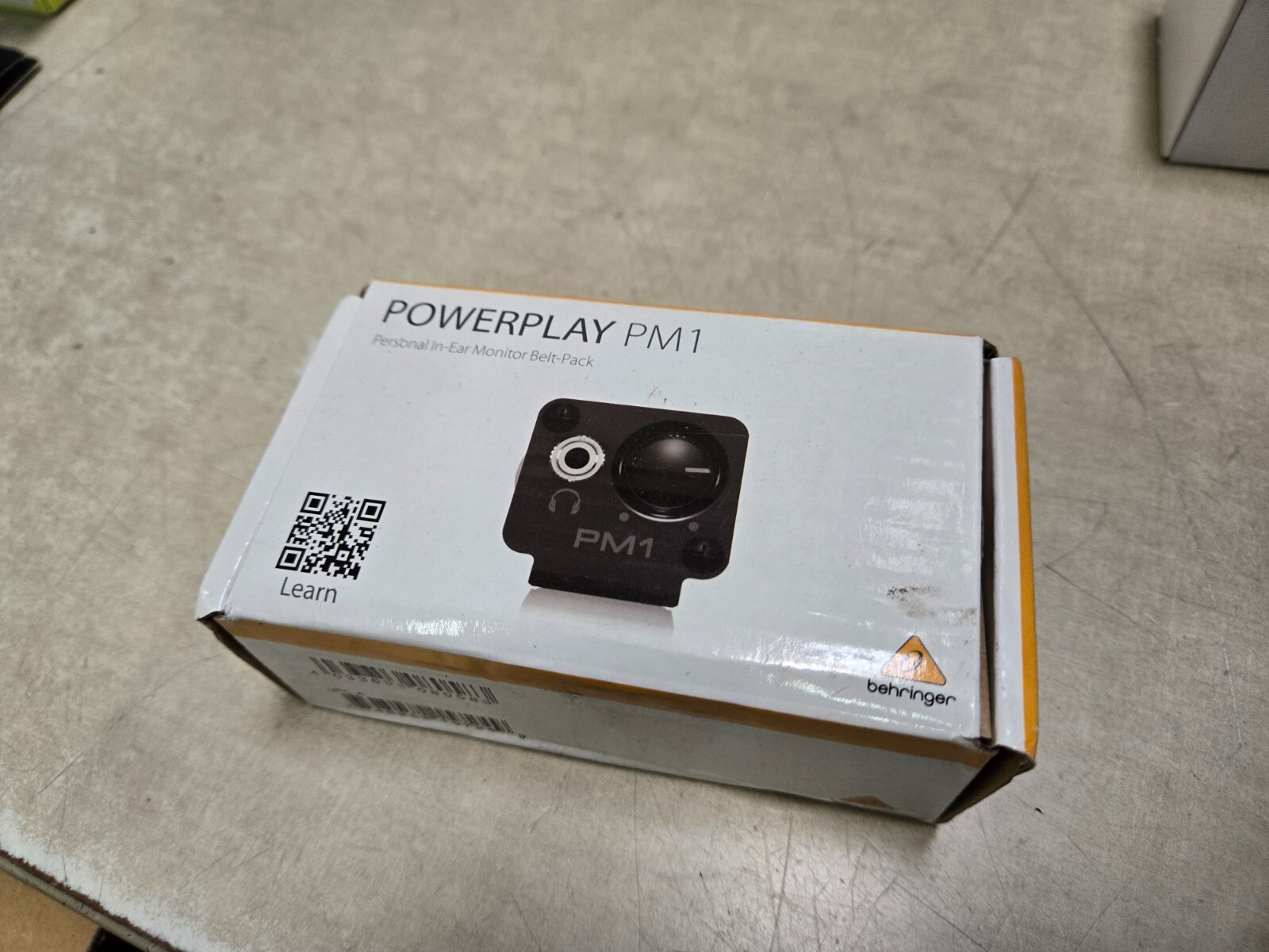 Behringer Powerplay Pm1 1-Channel Mixed Amplifier Sealed