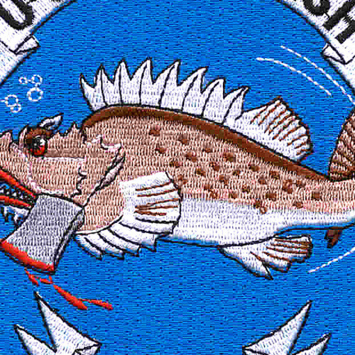USS Lionfish SS-298 Dessel Electric Submarine Version Small Patch