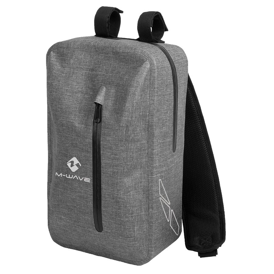 M-Wave Suburban Waterproof Messenger Bag - Durable, Welded Seams, Large