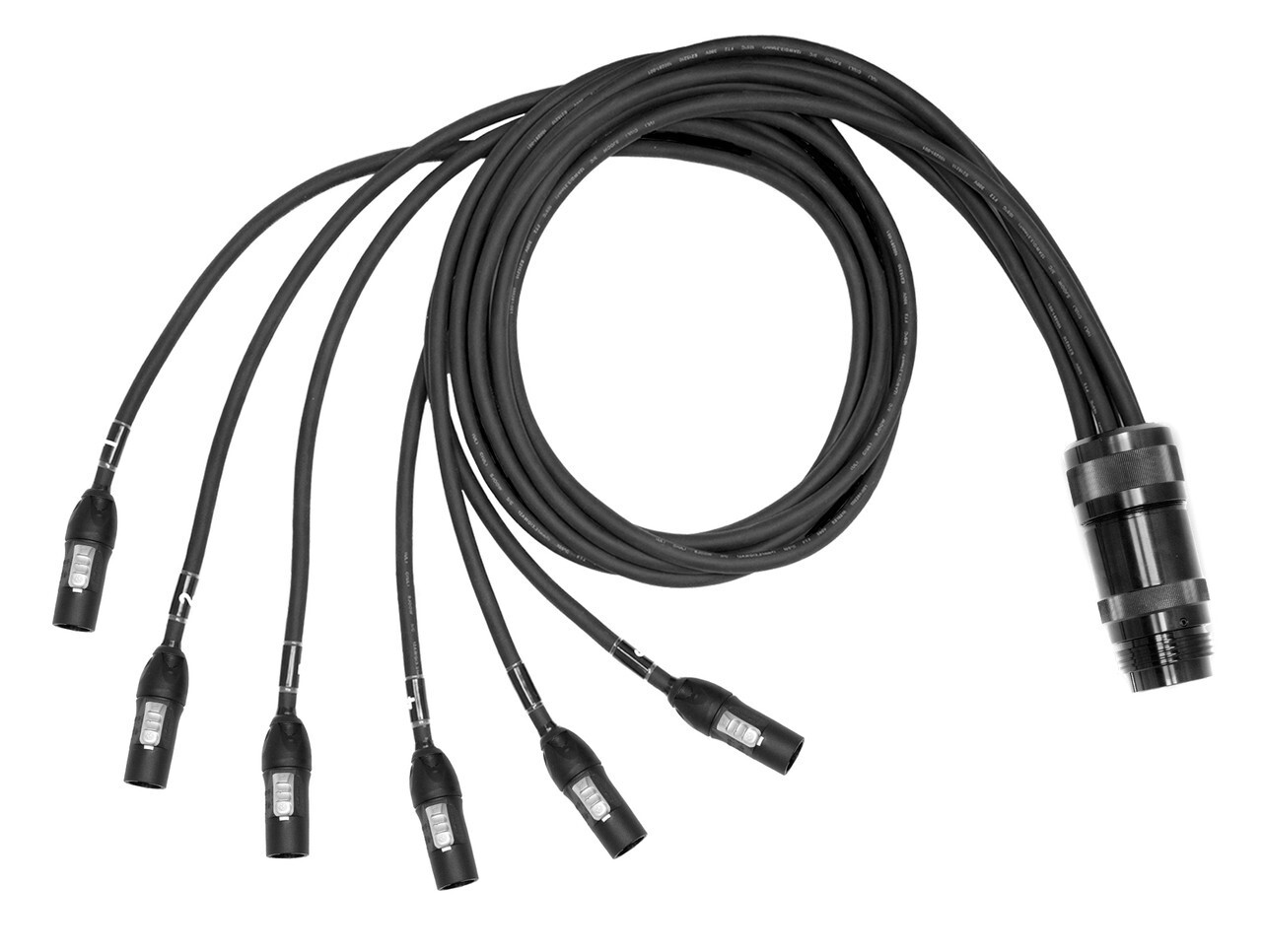 Elite Core  SOCAPEX SOCO Break-in 5 ft Cable 19 Pin Female to 6 True1 Male 12/3