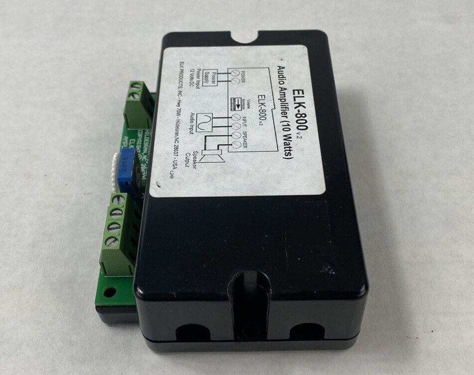 ELK-800 v.2 Audio Amplifier 12 VDC 10 Watts