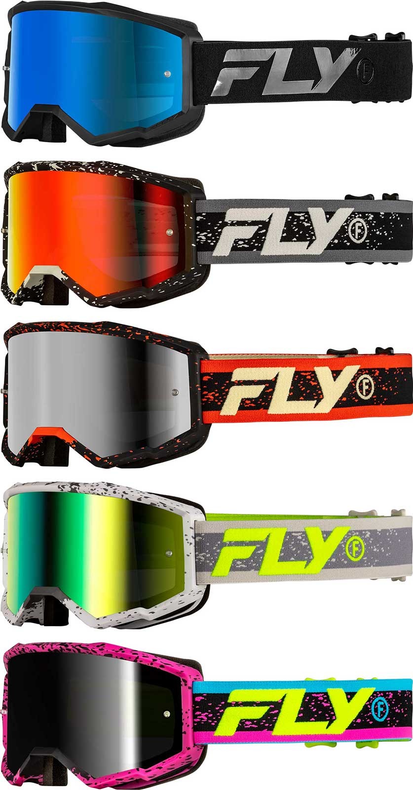 Fly Racing Youth Zone Goggle 2025 - Motocross Dirt Bike Offroad ATV