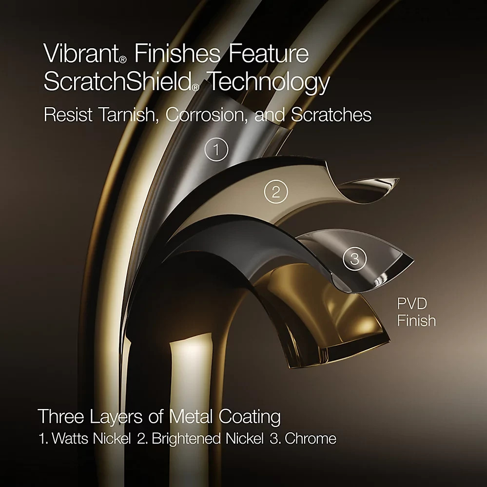 KOHLER Artifacts K-29709-VS Touchless Pull-Down Faucet 3-Spray Stainless