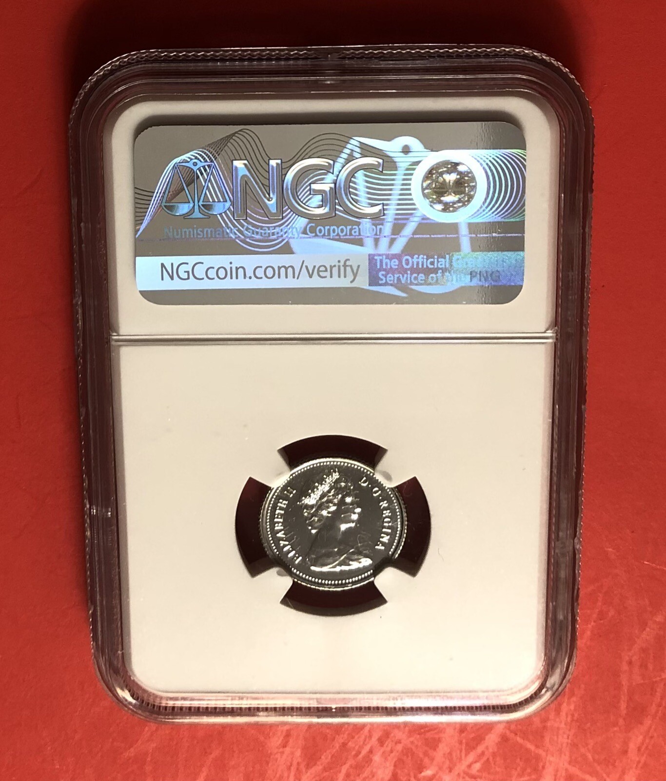 1982-CANADA-10 CENTS COIN,GRADED BY NGC SP 66.
