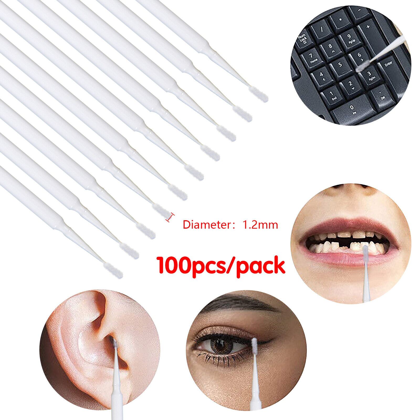 Micro Applicator Brush Microbrush Tips Regular/Fine/Ultrafine