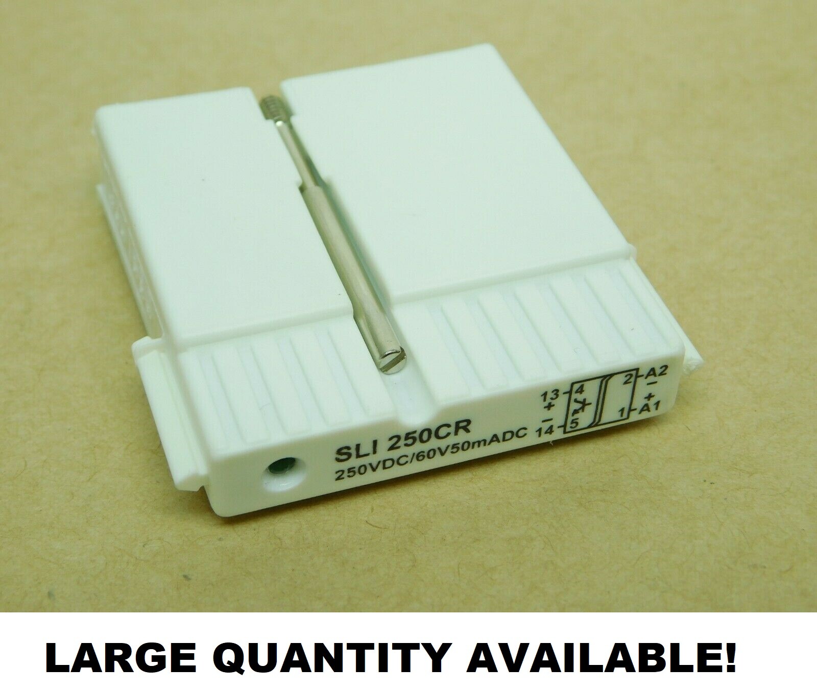 DELCON SLI250CR Solid State Input Plug-in Relay SL-Series 250VDC 60V50mADC (VN)