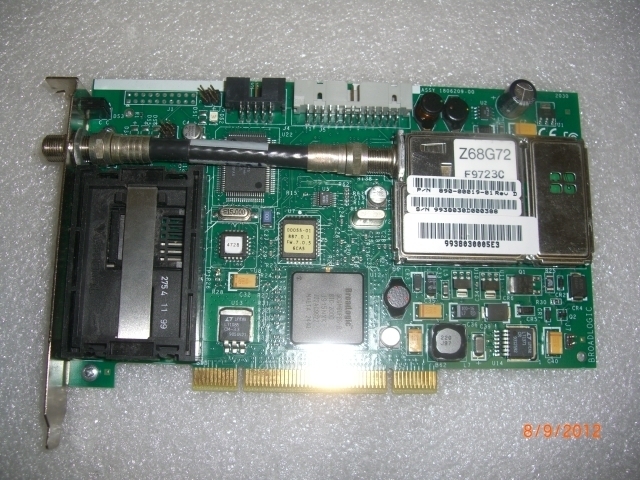BROADLOGIC 1806209-00 890-00019-01 REV D SATELLITE 2030 DVB PCI CARD