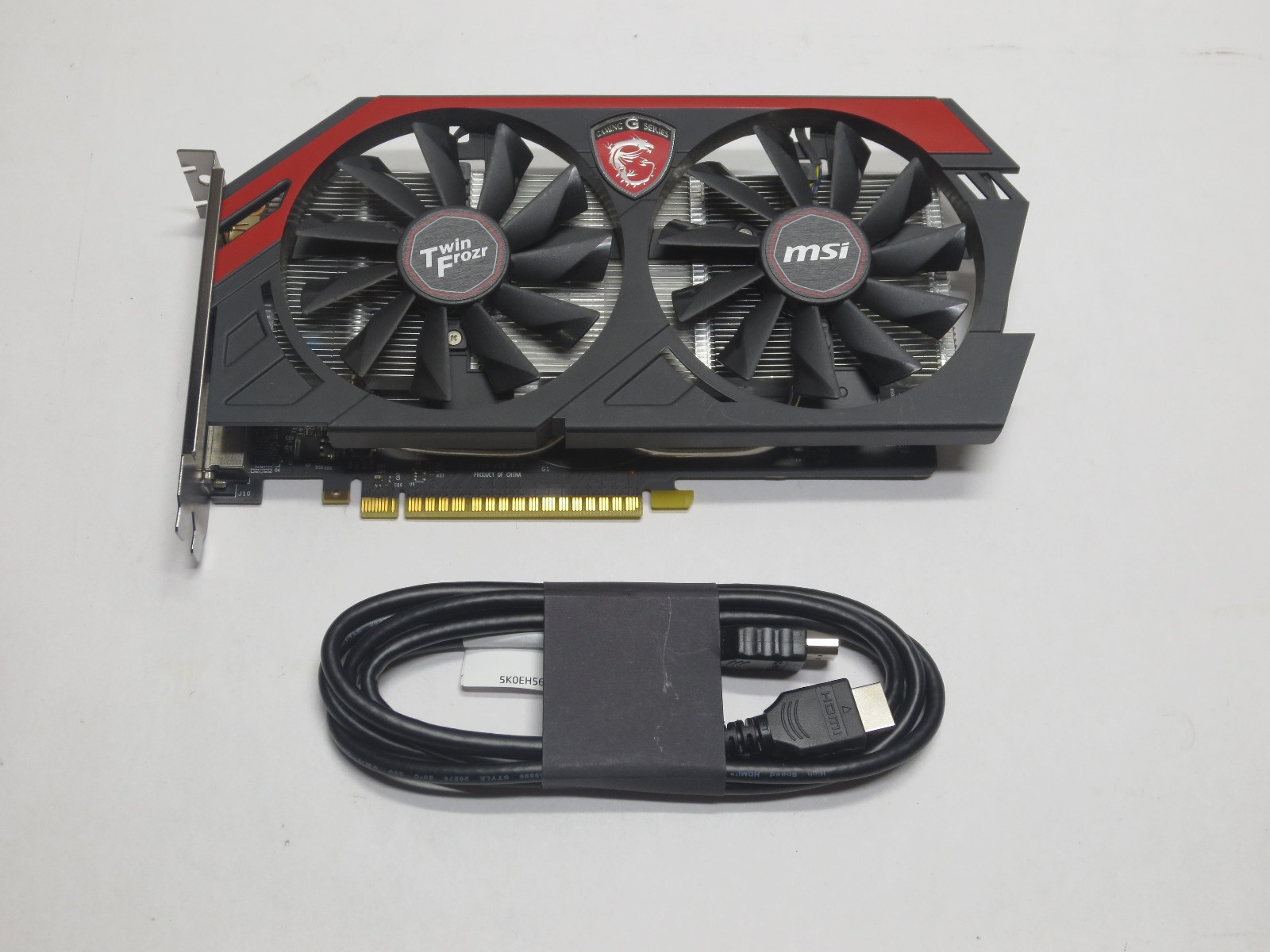 MSI NVIDIA GeForce GTX 750Ti 2GB GDDR5 Video Card, N750Ti TF 2GD5/OC