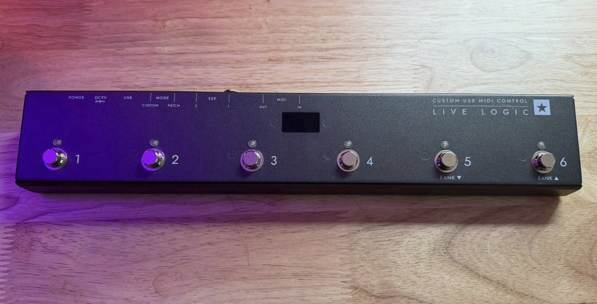 Blackstar Live Logic USB MIDI Foot Controller 6-Switch