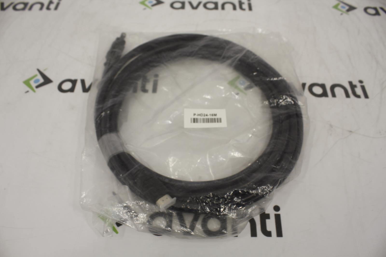 P HD24 16M HDMI Cable with Ethernet Plenum 16ft