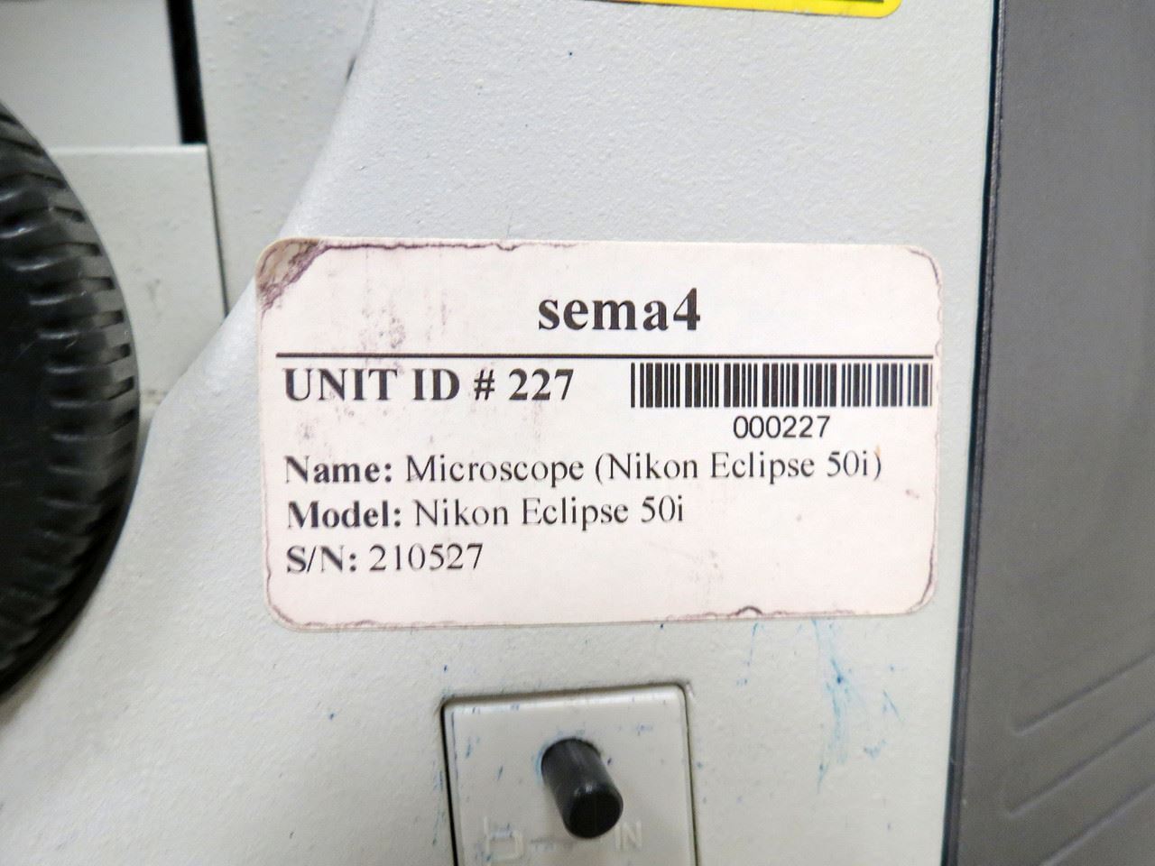 Nikon Eclipse 50i Microscope, w/ Dell/Leica Precision Tower 8510