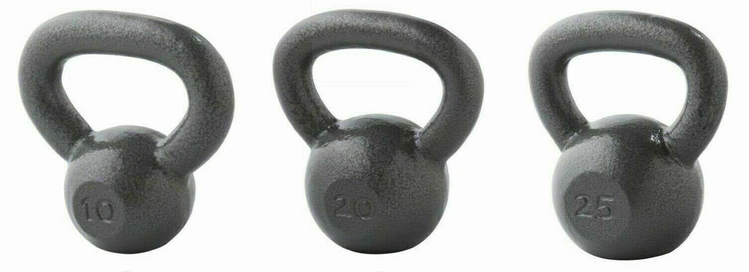 Cap Weider  Cast Iron Kettlebell  - 15 20, 25, 30, 35 LB - Free Ship