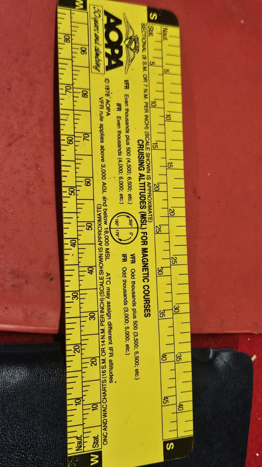 2 1982 cpc Flight Computer Piper Cessna Protractor Navigation Pilot Aviation Lot