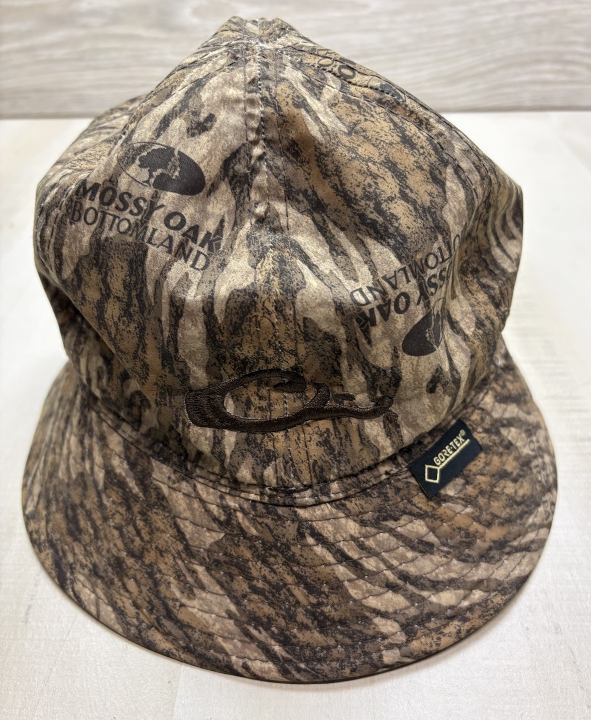 Drake Waterfowl Mossy Oak Camo Boonie Bucket Hat - L/XL Hunting Gore-Tex