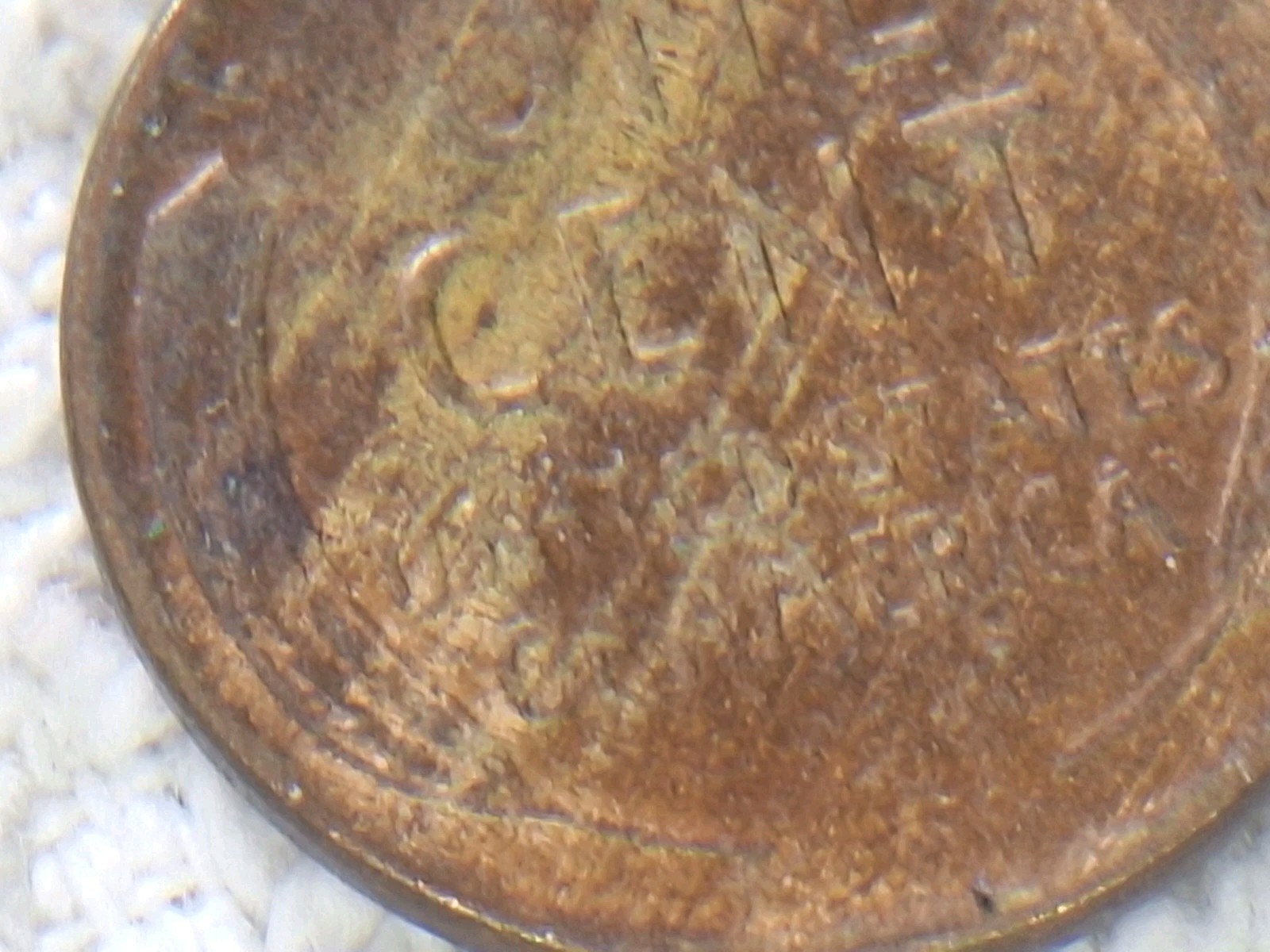 1953 US penny error