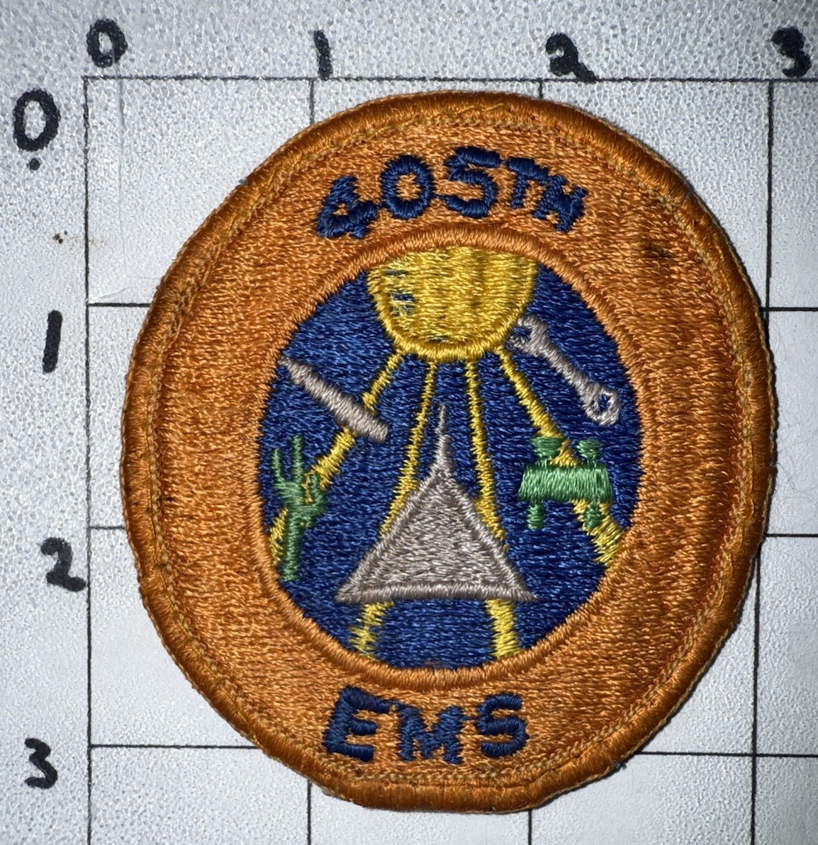 Vietnam War - 1970s USAF 405th Equipment Maintenance Squadron Patch (14)