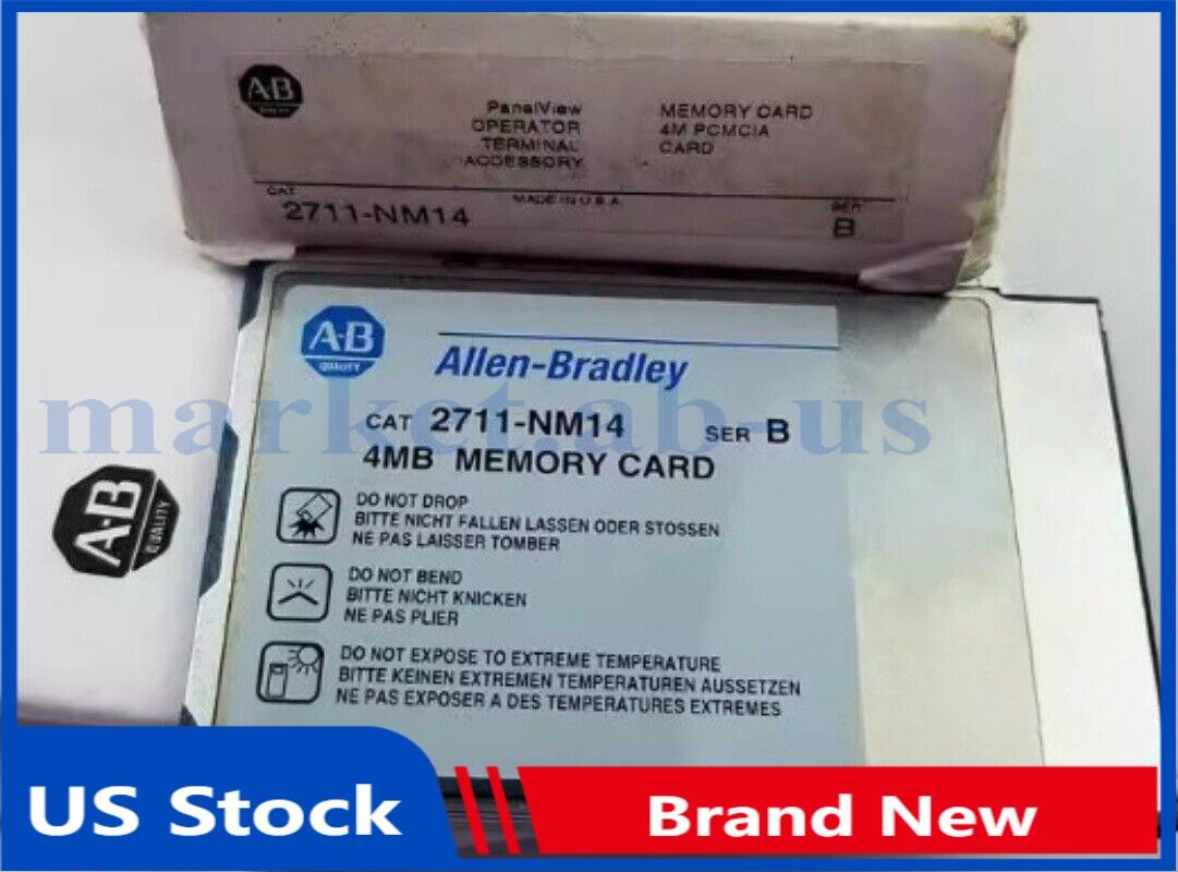New In Box AB 2711-NM14 4MB Memory Card Free fast shipping 2711NM14