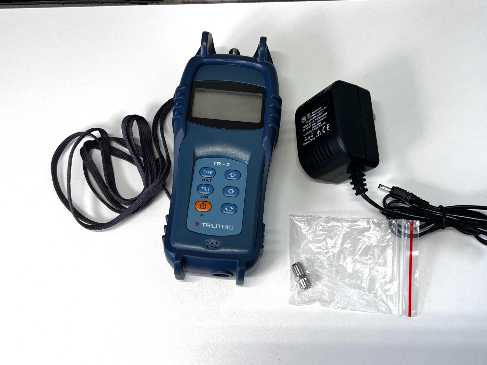 Trilithic TR-2 CATV Signal Level Meter W/Adapter