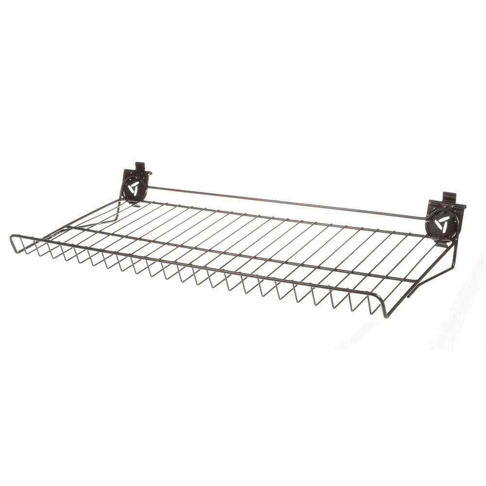 Gladiator Ventilated Shoe Shelf Steel for GearTrack GearWall 30 in. W x 15 in. D