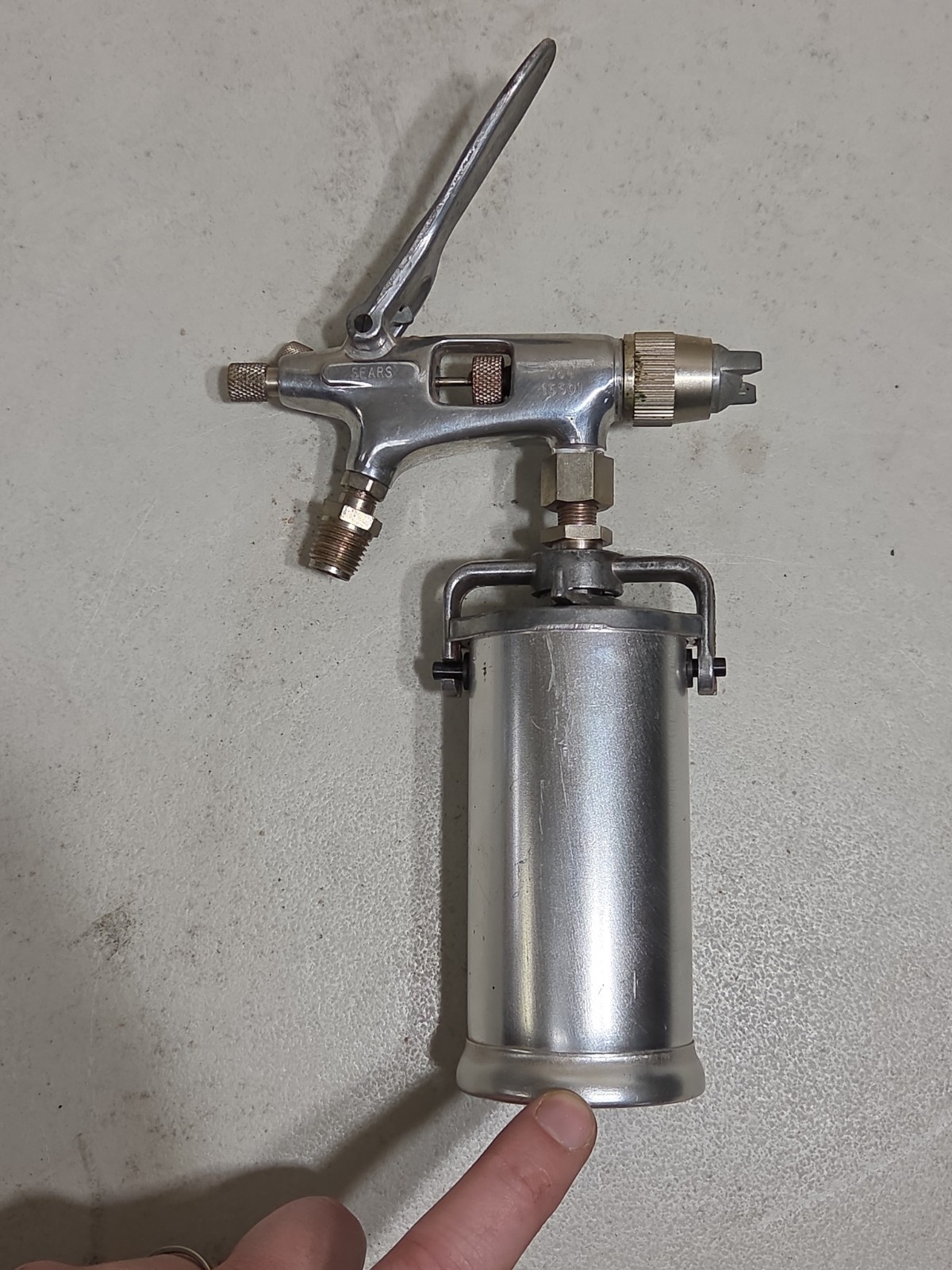 Vintage Craftsman Spray Gun 283-15501 Aluminum Paint Spraygun
