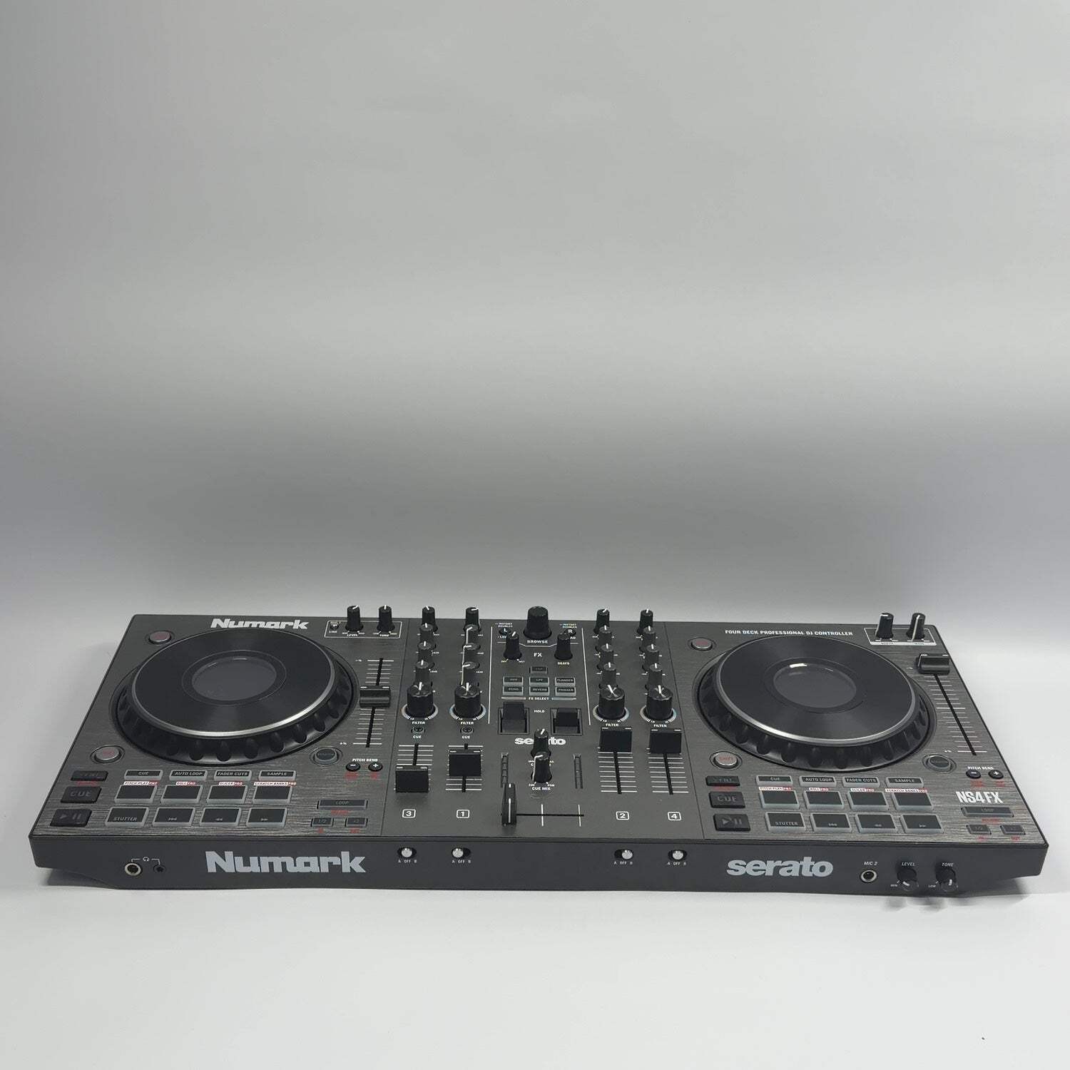 Numark Serato NS4FX 4-Channel All-In-One DJ System
