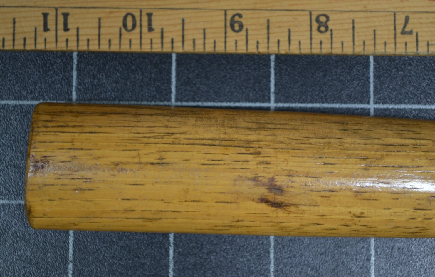 HELLER - #40B - BRICK HAMMER - ALL ORIGINAL - 1 1/2# HEAD