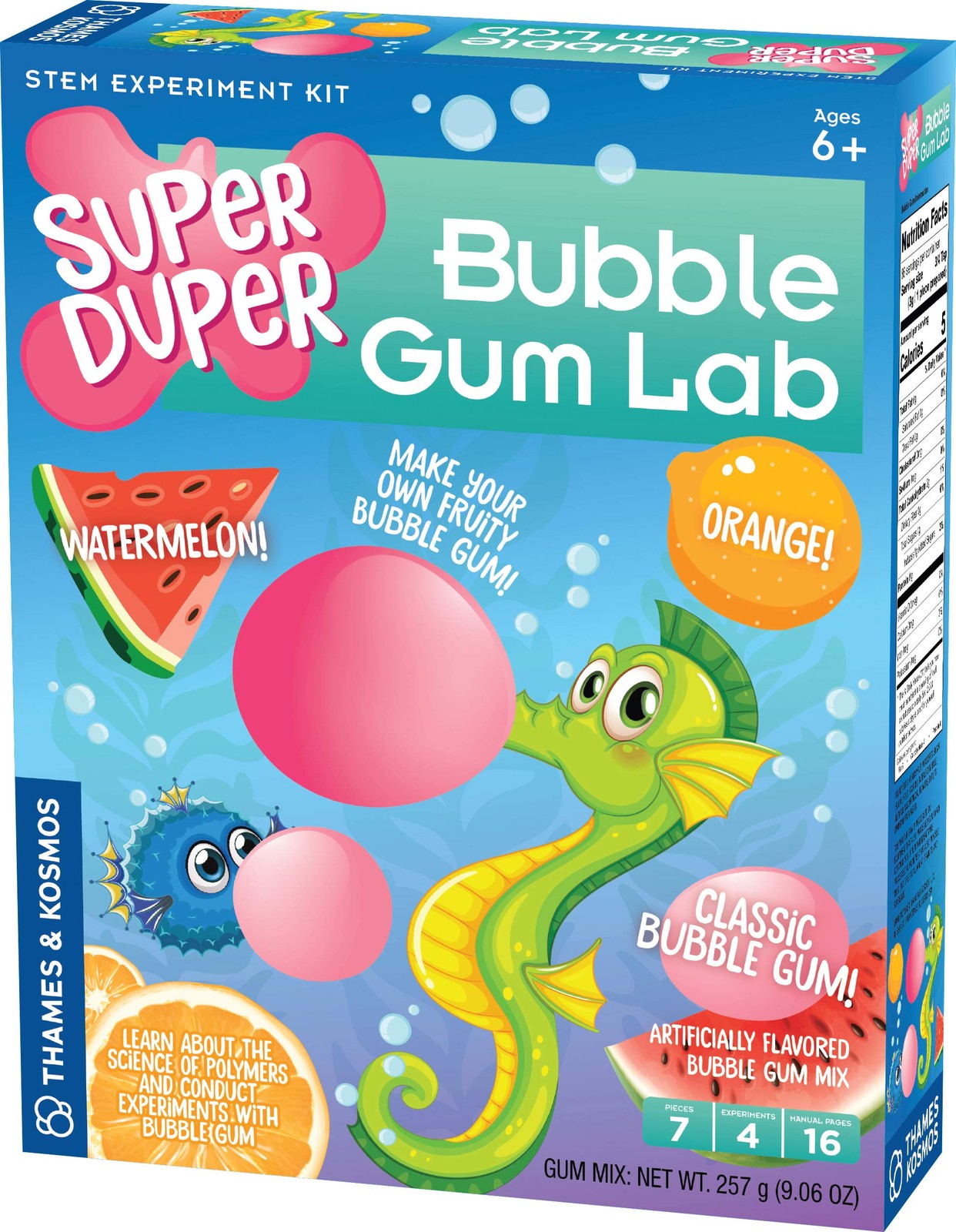 Thames & Kosmos Super Duper Bubble Gum Lab STEM Experiment & Activity Kit   Make