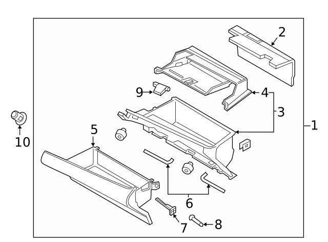 Genuine Ford Check Arm GD9Z5406200A