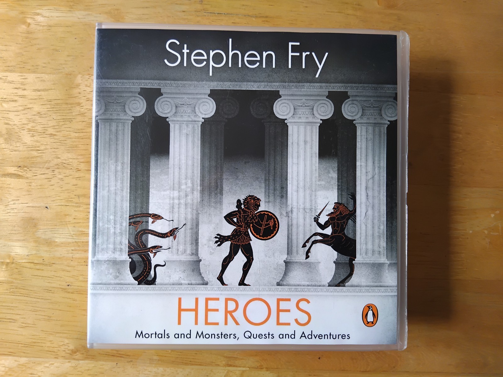 Stephen Fry Heroes Mortals And Monster Cd Box Set: FREE DELIVERY