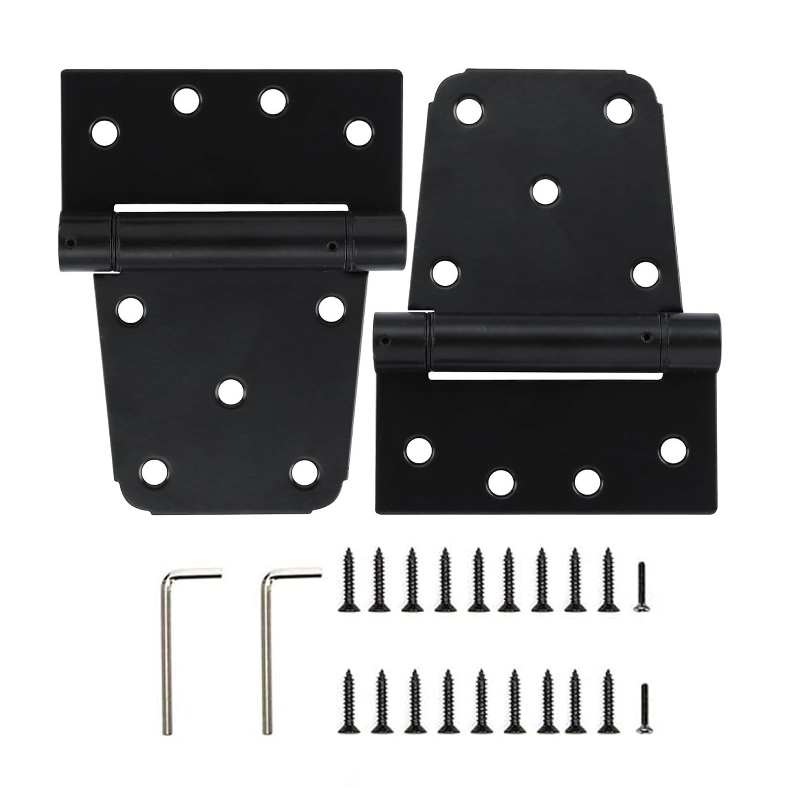 HOME MASTER HARDWARE Self-Closing Spring Gate Hinge 3-1/2" Heavy Duty Automat...