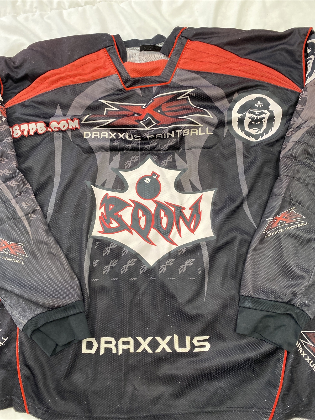Draxxus Paintball Jersey Padded XXL - Team Boom - Figliulo - Guerrilla Air