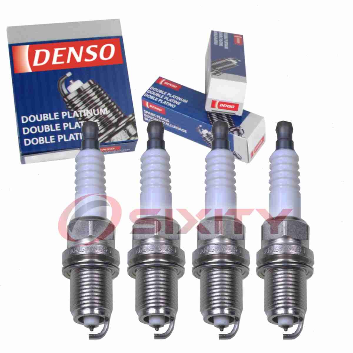 4 pc Denso Platinum Long Life Spark Plugs for 2002-2003 Mazda Protege5 2.0L rg