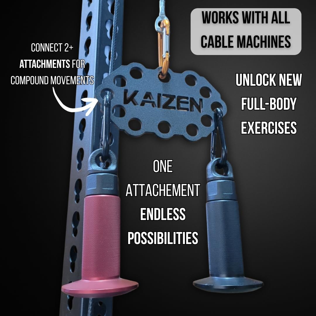 F&F STEEL Kaizen Multi-Link Cable Machine Attachment Connector Combine Cables