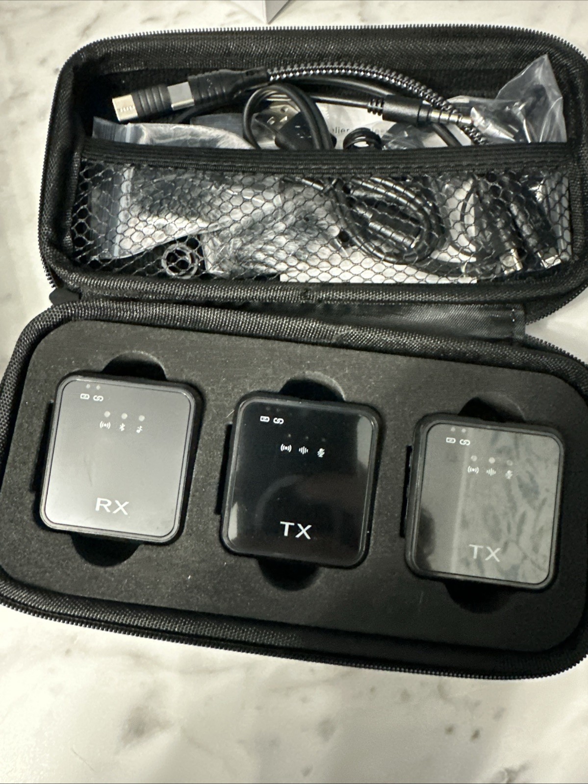 K23 Wireless Lavalier Microphone 2.4G Dual Transmitter