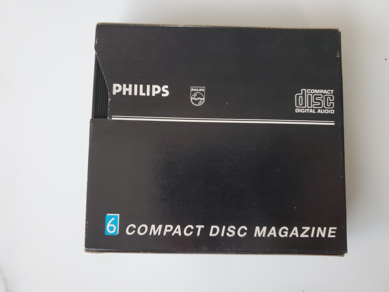 PHILIPS 6 Compact Disk Magazine 6 Disk Cartridge SBC3590 Made In Belgium