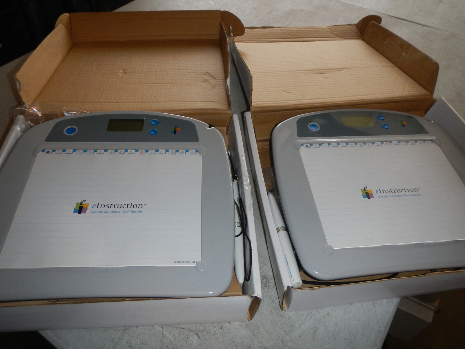 LOT OF 2 Mobi IP500 eInstruction Interwrite Mobi Learner Tablet - USED