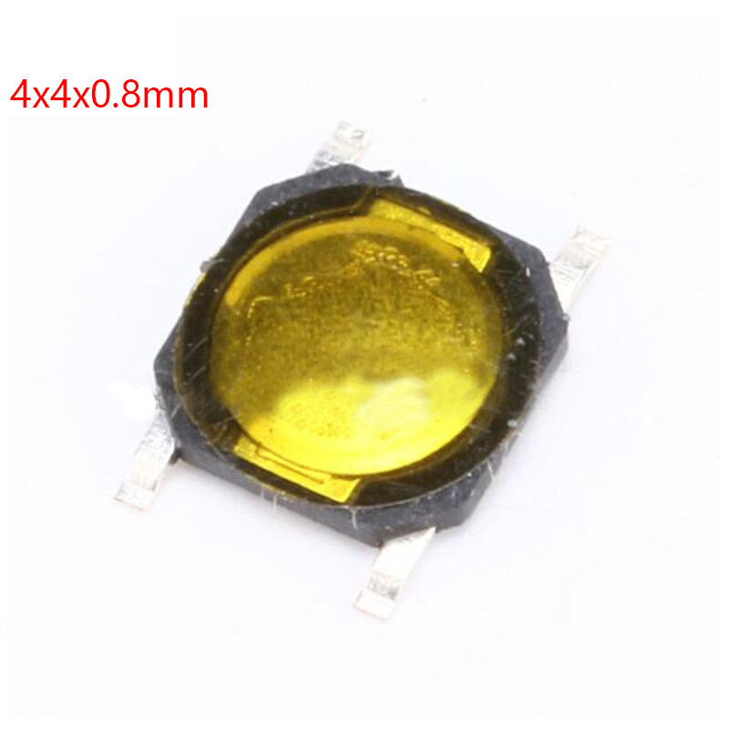 PCB Surface Mount Tactile Membrane SPST Switches 4x4x0.8mm - SMT SMD Push Button