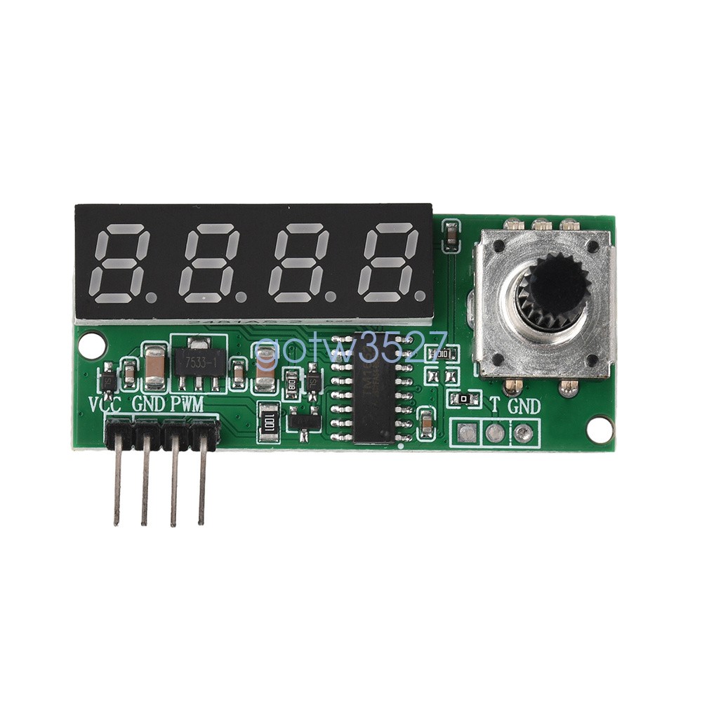 Adjustable PWM Pulse Frequency Duty Cycle Digital Square Wave Signal Generator