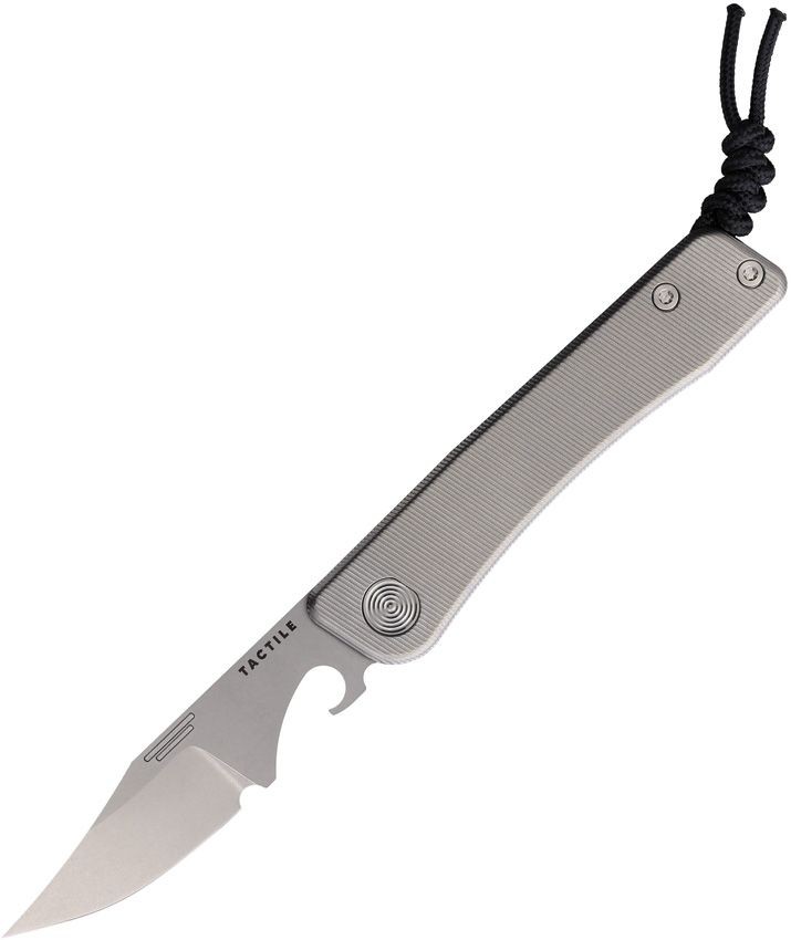 Tactile Knife Company Bexar Slip Joint Folding Knife Gray