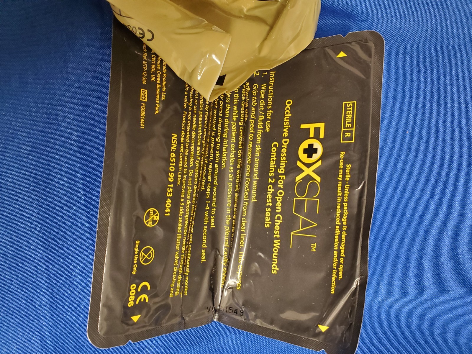 Tactical First Aid Kit With Leg Strap
