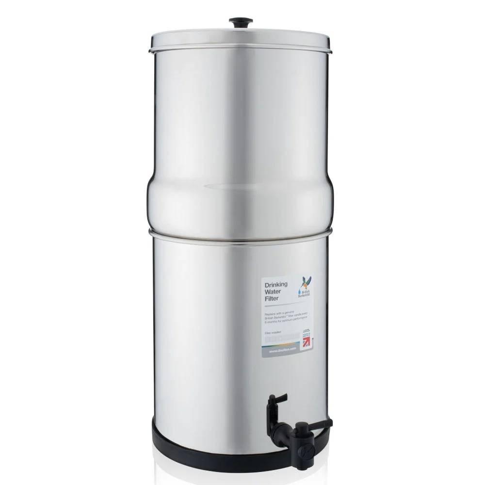 British Berkefeld W9361137 3.17 Gal Countertop Gravity Water Filtration System