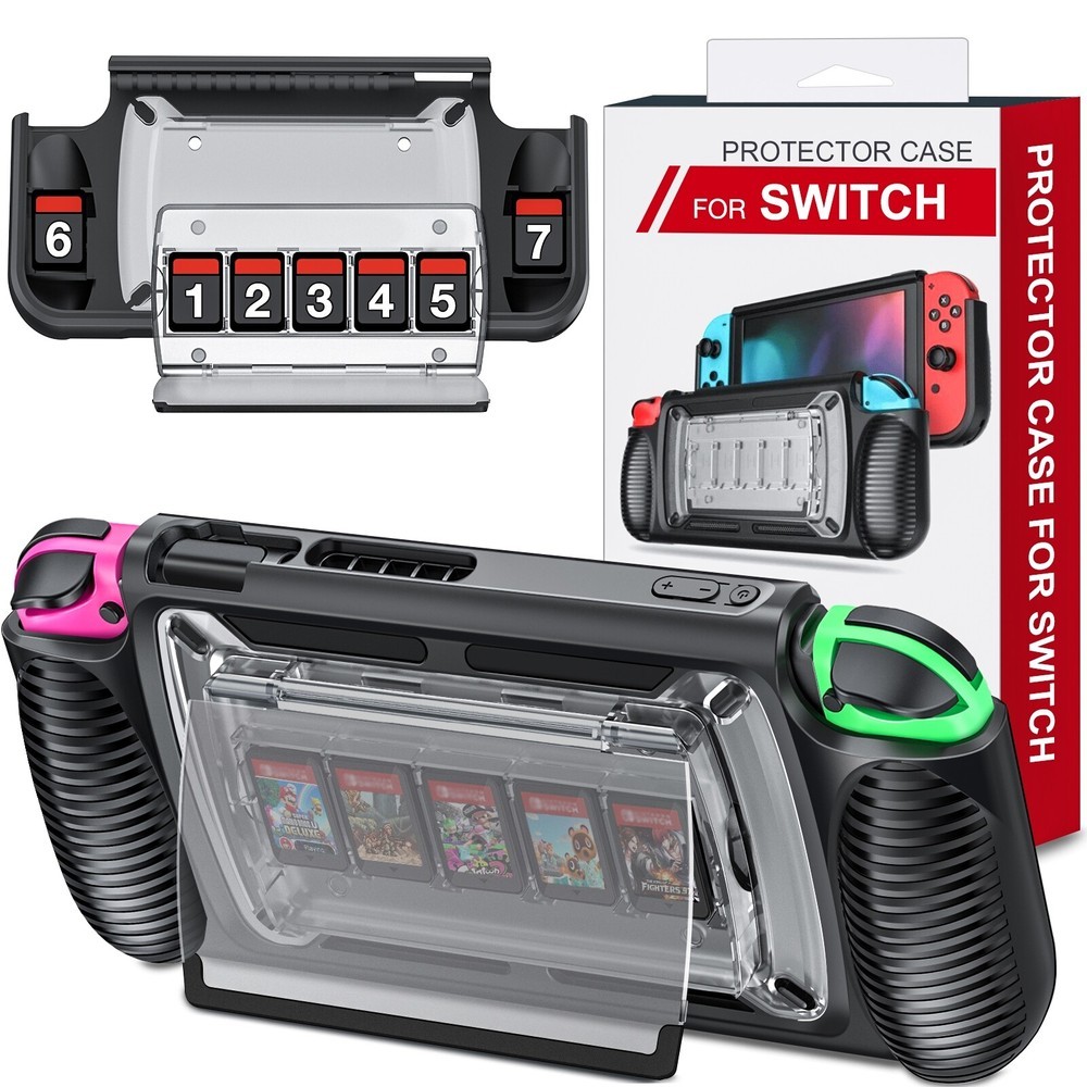Protective Grip Hard Case for Nintendo Switch & Joy-Pad Controllers