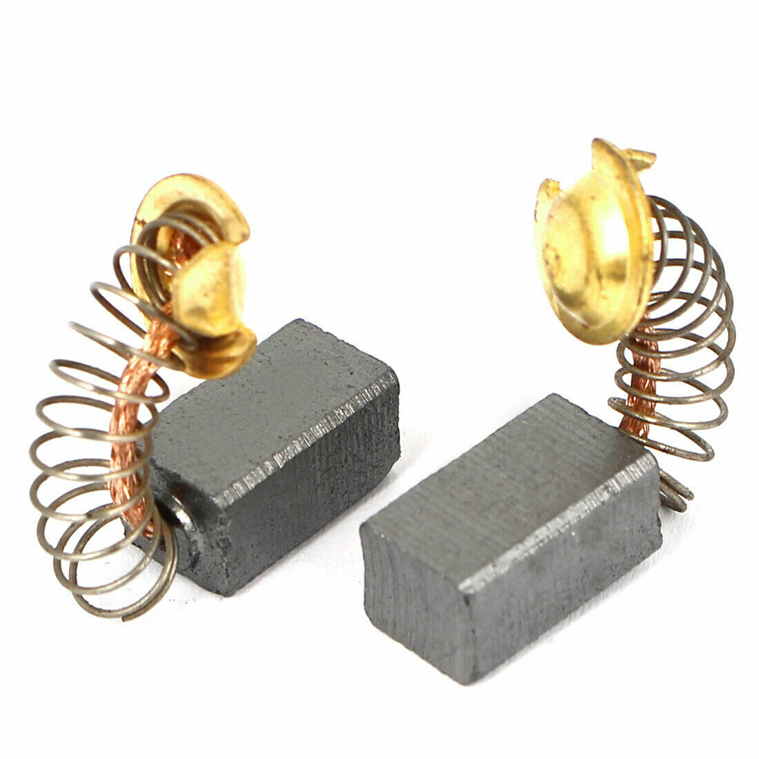 2 Pcs Replacement Motor Carbon Brushes 13mm x 7mm x 6mm for Electric Motors ✦KD