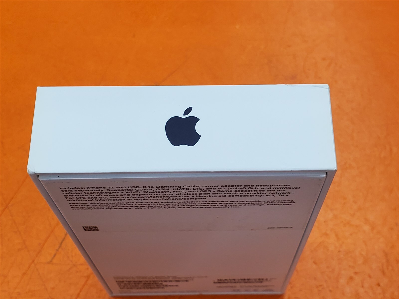 ⭐️⭐️⭐️⭐️⭐️ **NO PHONE** iPhone 12 White 64GB Box w Inserts & Sticker