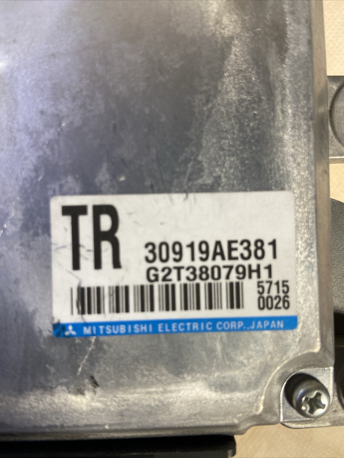 2015 Subaru Impreza Automatic Transmission Control Module OEM 30919AE381