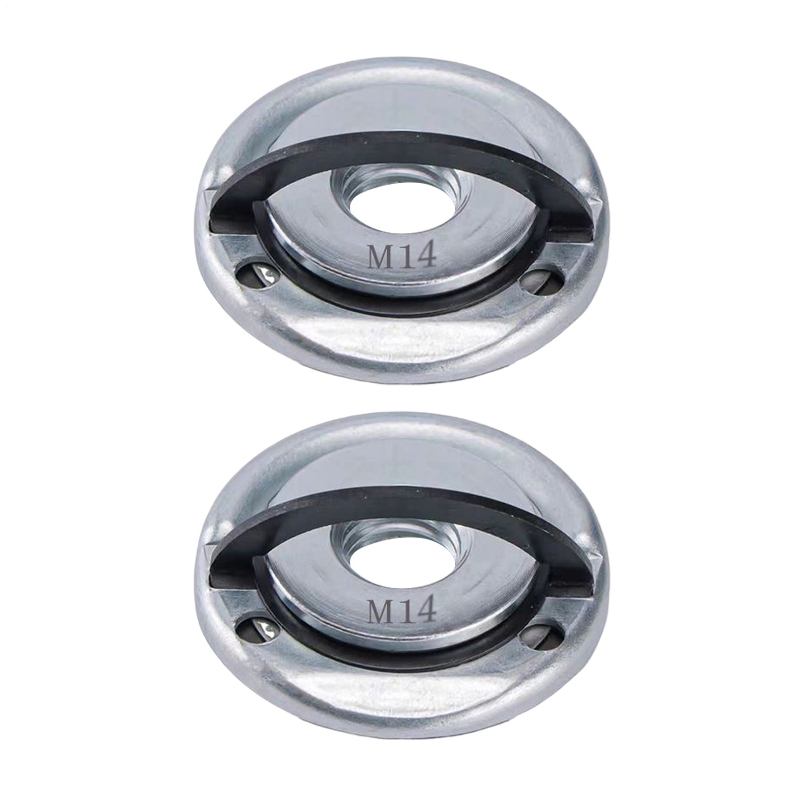 Angle Grinder Nut 2 Pieces Anti-Slip M14 Angle Grinding Tool Flange Nut