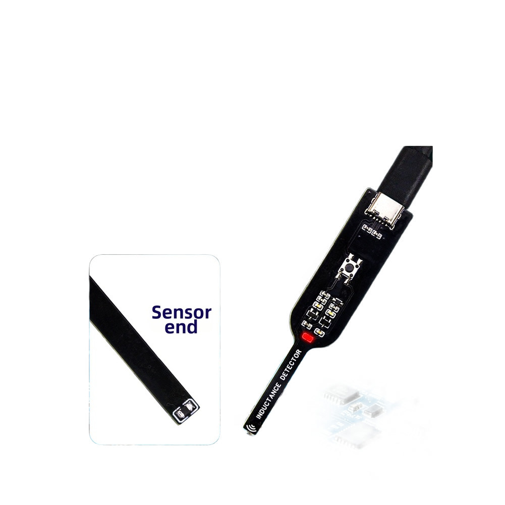 Handheld Inductance Meter for Phone Repair Technicians Portable Type C Input